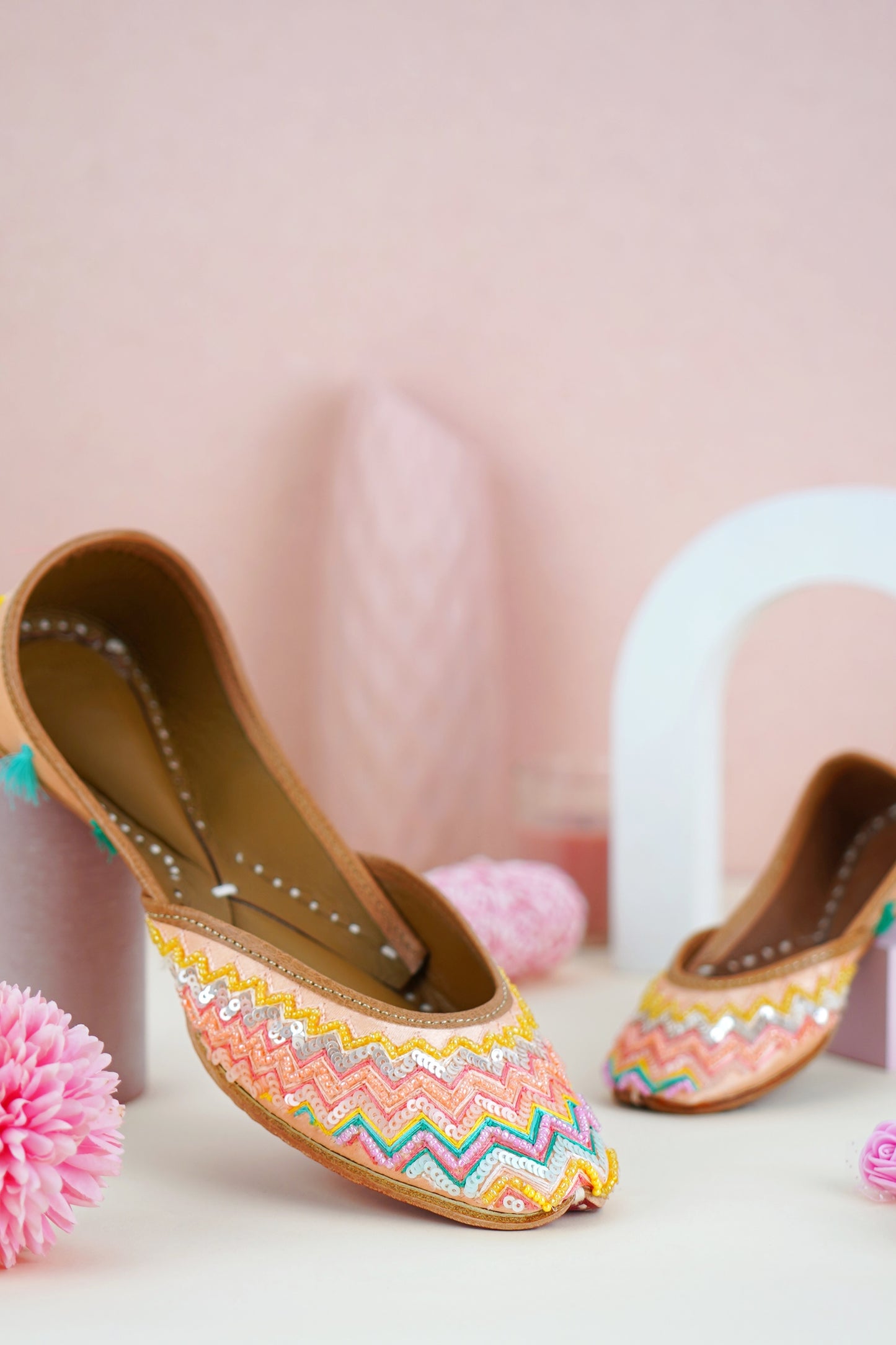 Peach Multi Pearl