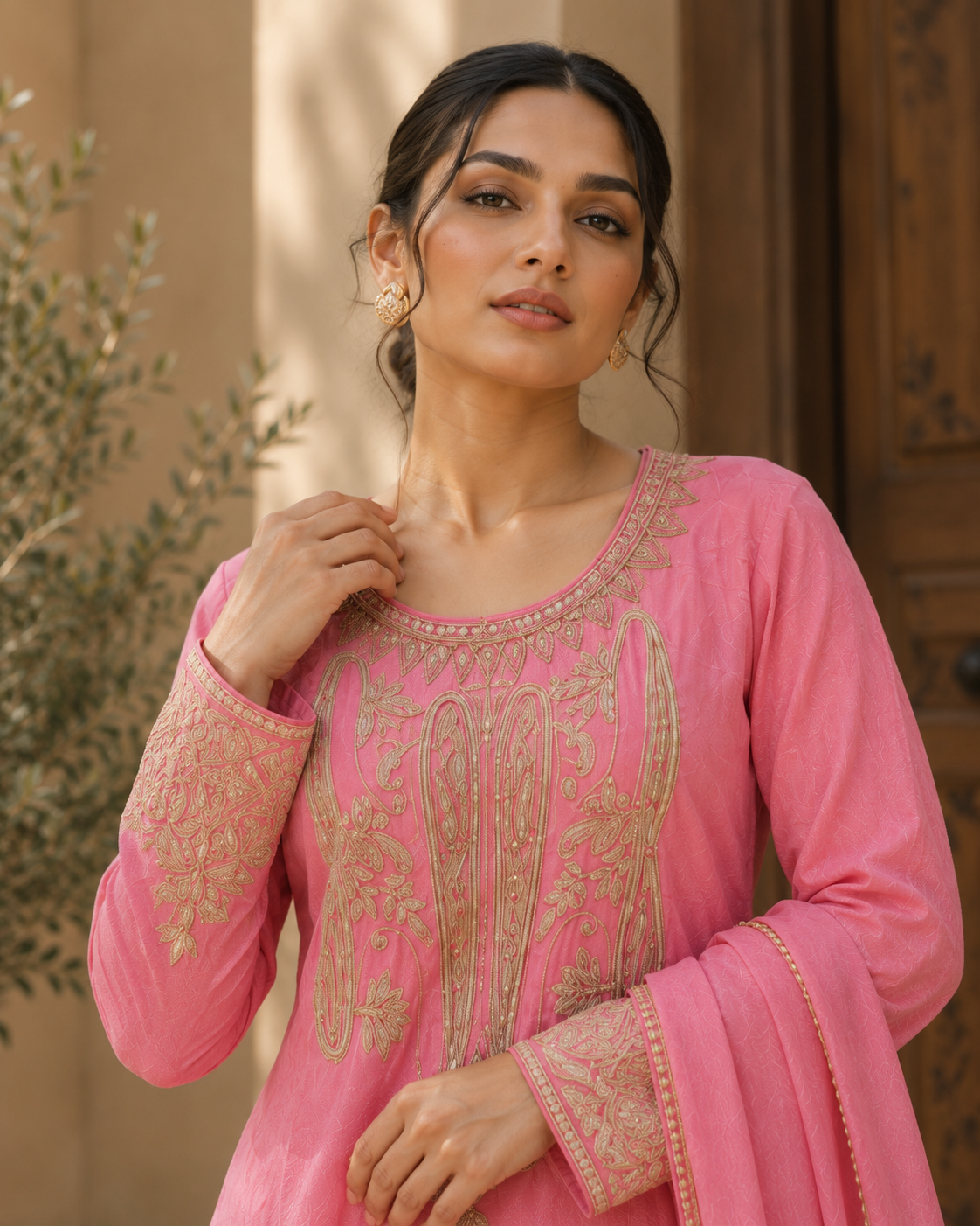Gulabi Tilla Set