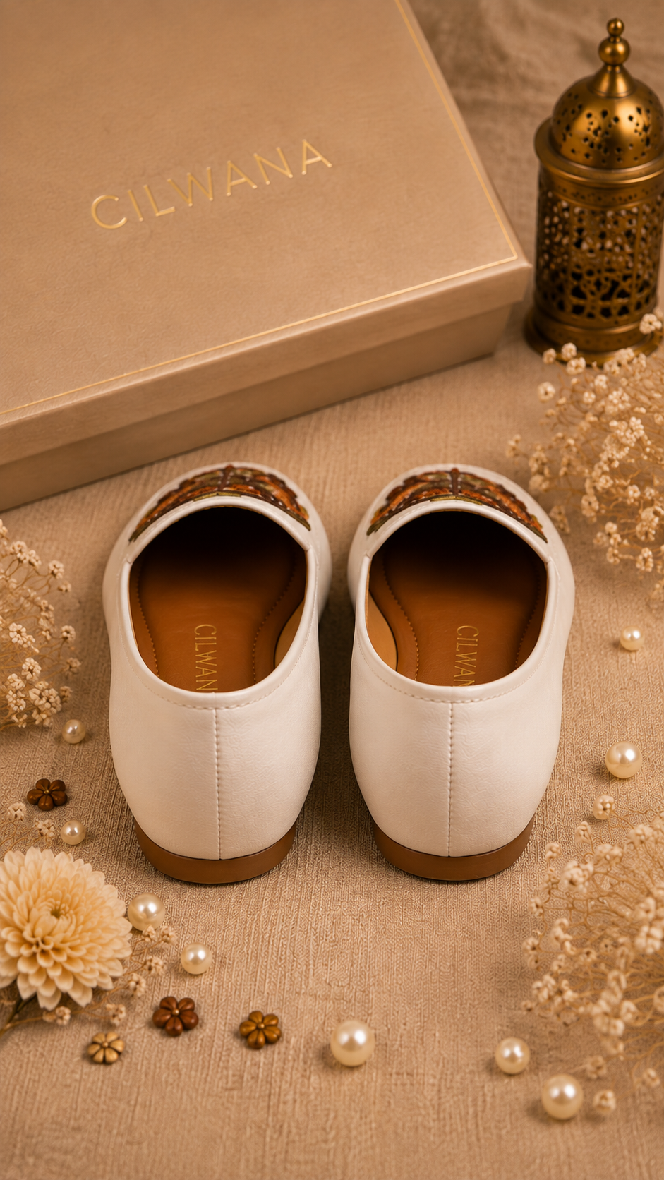 White Autumn Almond Aari