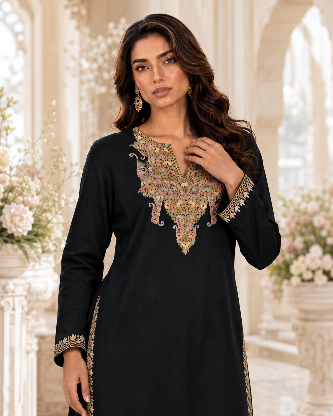 Noir Aari Cotton Set