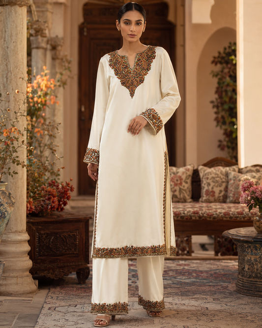 Ivory Aari Cotton Set