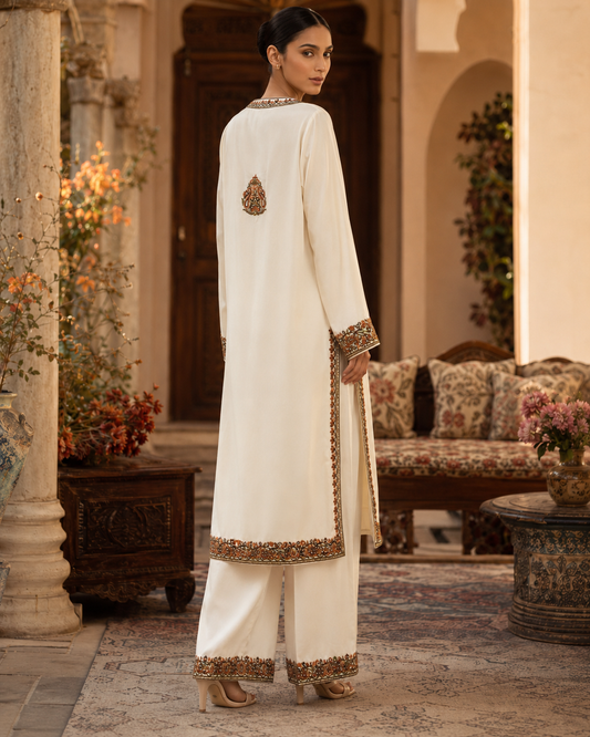 Ivory Aari Cotton Set