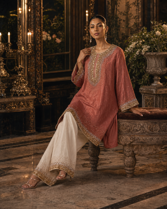 English Rose Sequin Set