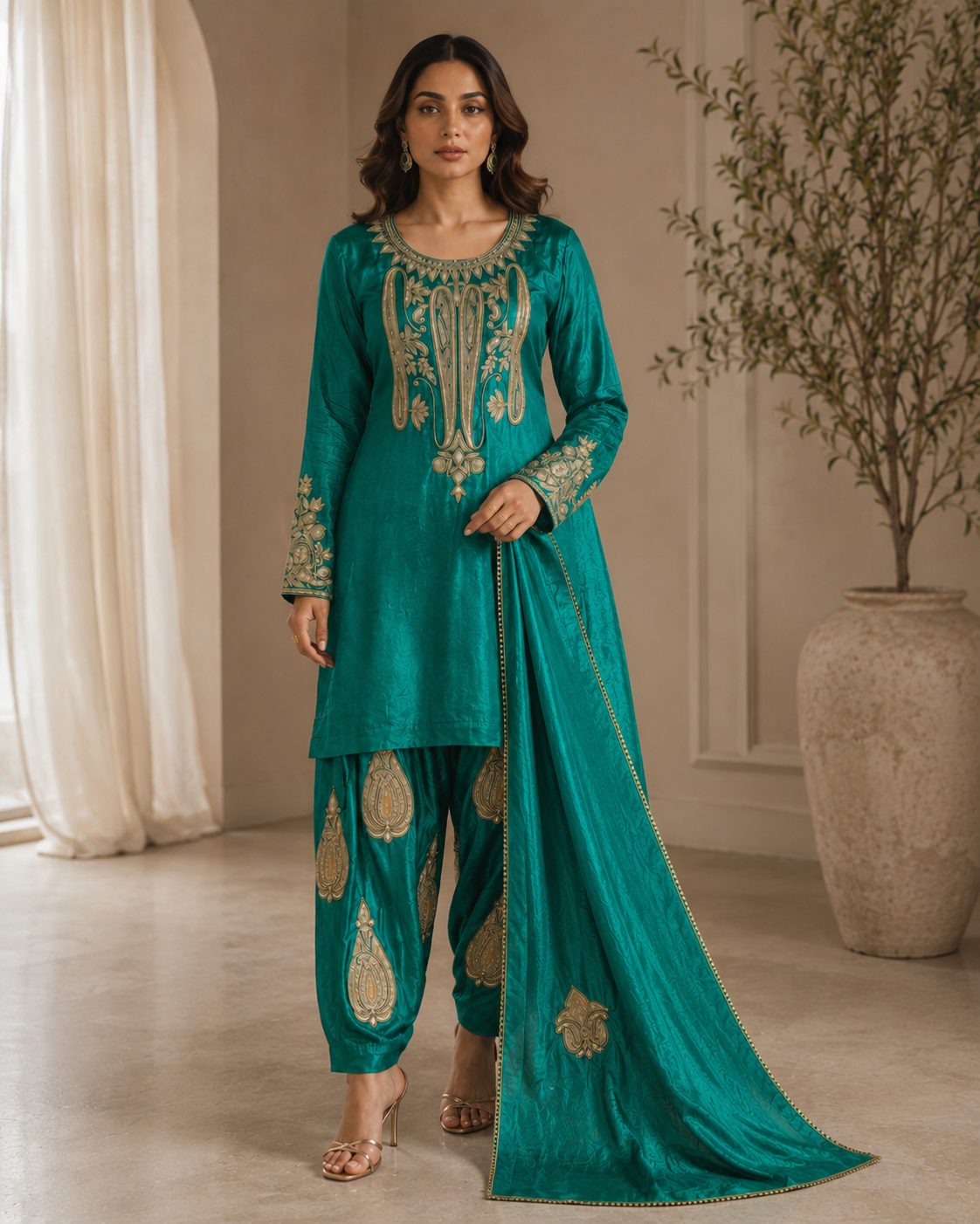 Zumurrud Tilla Set