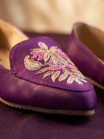 Purple Multi Floral Tilla Shoes