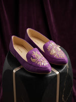 Purple Multi Floral Tilla Shoes