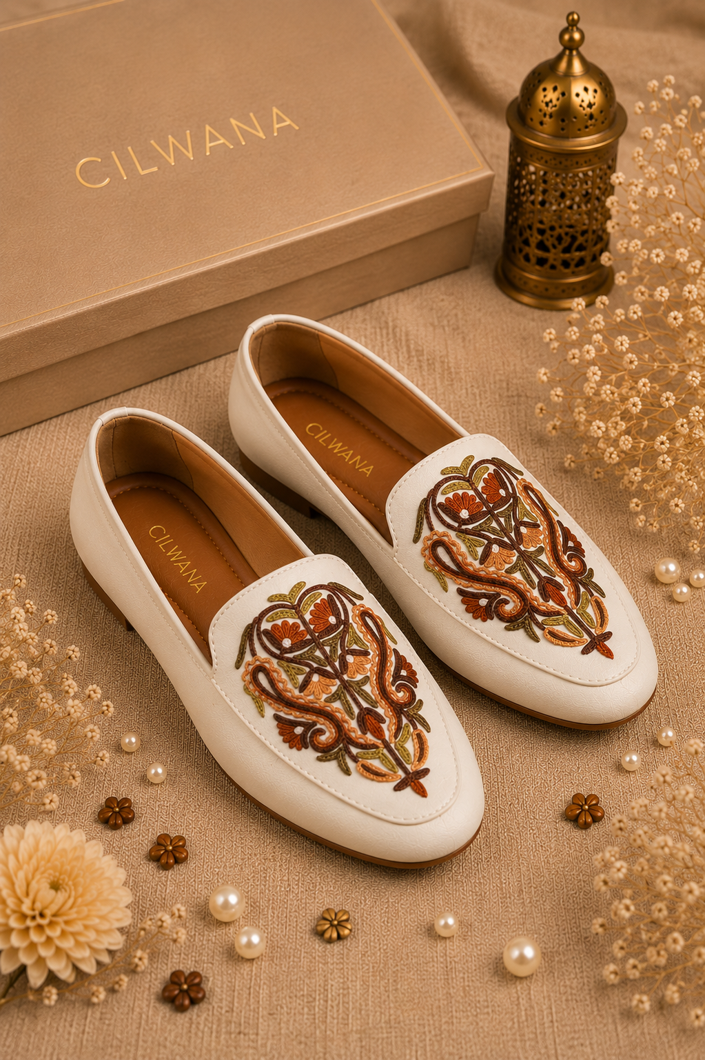 White Autumn Almond Aari